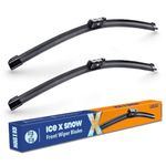 icexsnow 22inch 2Pack Windshield Wiper Blades Replacement For Volkswagen VW Beetle 2018 2017 2016 2015 2014 2013 2012 (Set of 2) Premium All-Season Wiper Blades For My Car