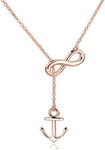 ELBLUVF Stainless-steel Rose Gold P