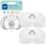 FENRIR MAM Breastfeeding Nipple Shields with Sterilizing Storage Case, Nipple Shields for Nursing Newborn, Size 1 Small 17mm, 2-C.