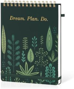 Wisefine B5 Top Spiral Notebook with Floral Cover