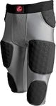 Cramer Hurricane 7 Pad Football Girdle, with Thigh, Hip and Tailbone Pads, Football Pants with Foam Padding for Extra Protection, Football Practice Gear with Intergrated Girdle, Gray, Large