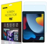 2 Pack - Blue Light Blocking Screen Protector Film for iPad 10.2’’ Tablet (2021/2020/2019, 9th/8th/7th Gen), Anti-Blue Light Anti-Glare iPad 10.2inch Tablet Screen Protector Anti-Fingerprint Bubble