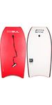 Gul Response Adult Unisex 42 Bodyboard in Red - Bright Design Boogie Board with Durable Finish - Leash Included