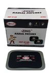 Lotus Reinforced Heavy Duty Radial Tire Repair Patches (2-1/2"x3-1/4)