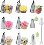 Flower Piping Nozzles Set, 10 Pcs R