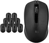Rii 10-Pack Wireless Mouse 1000DPI 