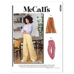 McCall's Misses' Cargo Pants Sewing Pattern Kit, Code M8206, Sizes 6-8-10-12-14, Multicolor