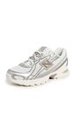 New Balance Men's MC996 Lightweight Tennis Shoe, White/Brown, 11 Women/9.5 Men