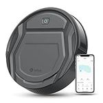 Lefant M210P Grey Robot Vacuum Cleaner, Small Robot Robotic Vacuum 7.8cm Thin 28cm DIA, 2200 Pa Suction, Alexa Voice Control Self-Charging Robotic Vacuum Ideal for Pet Hair Hard Floor and Carpet