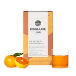 OSULLOC Tangerine Tea (Fresh Jeju Tangerine Flavor), Fruit tea Blend, Premium Teabags from Jeju Island, 20 count, 1.06 oz, 30g