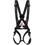 ALPIDEX Climbing harness for teenagers and adults EN 12277 full body harness infinitely adjustable