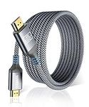 6M HDMI Cable, AkoaDa HDMI Lead Ultra High Speed 18Gbps Nylon braid HDMI 4K Cable 4K@60Hz Compatible with TV, Blu-ray Player, DVD, PS5, PS4, PS3, Projector, Soundbar Monitor etc