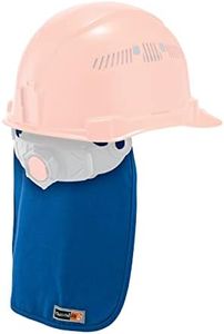 Ergodyne Chill-Its 6717FR Fire Resistant Cooling Hard Hat Neck Shade,Blue
