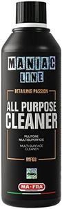 MAFRA Maniac Line All Purpose Cleaner(500ml) for Car Interior & Exterior- Engine Compartment, Wheel Rims, Grills|Eliminates Tough Stains from Plastic, Carpet or Fabric|High Concentrate, Halos Free