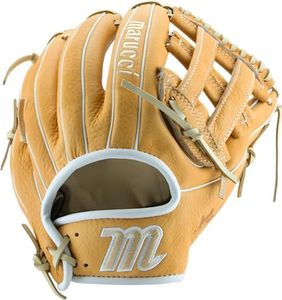 MARUCCI Acadia M Type V2 45A3 Baseball Glove, 12.00", H-Web, Right Hand Throw, MESA/Camel