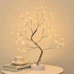 GLOWSERIES 108 LED Tree Lamp for Baby Room, Battery/USB Operated, Lamps for Living Room Bedroom Christmas Home Gifts House Décor