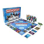 Hasbro E6603 MONOPOLY: Fortnite Edition Board Game Inspired by Fortnite Video Game Ages 13 and Up