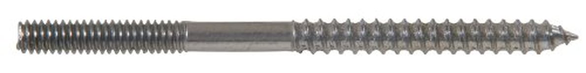 The Hillman Group 230320 Hanger Bolt, 1/4-Inch X 3-Inch, 100-Pack