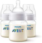 Philips Avent Classic+ Baby Bottles, 125ml, 3-Pack, SCF560/37