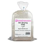 Air Drying Modelling Clay Nylon Reinforced 12.5kg (Stone)