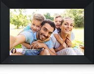 Digital Picture Frame 10.1 Inch WiFi Digital Photo Frame Electronic with 1280x800 HD IPS Touch Screen, 32GB Memory, Auto-Rotate, Wall Mountable, Share Photos/Videos Instantly via aimor App Anywhere