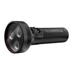 Ledlenser P18R LED Rechargeable Torch, 6500lm Powerful Searchlight, 600m Adjustable Focus, 8 Modes, USB-C, Long Lasting 45 Hour Battery, IP68 Waterproof Flashlight for Camping, Hiking, Emergency
