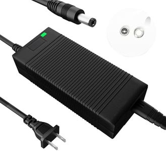 EVAPLUS 54.6V 2A Electric Bike Power Adapter, Electric Scooter Charger for 48V Lithium Battery, 5.5mm DC Connector for 2.5mm/2.1mm