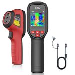 HIKMICRO E02 Thermal Camera，SuperIR 240 x 240 IR resolution with Visual Camera, Portable Compact Thermal Imaging Camera with Laser pointer, 20Hz refresh rate, -20°C to 400°C