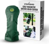 Golf Magnetic Driver Head Cover - Ultra-Strength Neodymium Magnet - Magnetically Attach Driver Covers for Golf Clubs - Protective Driver Head Covers for Golf Clubs (Green)