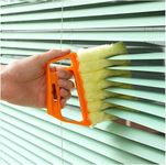 CASSARINA Mini-Blind Cleaner, Mini Hand-held Cleaner, Venetian Blind Brush Window Air Conditioner Duster Cleaner, Blinds and Ceiling Fan Duster Set, Blind Cleaner Tool, Dirt Clean Cleaner