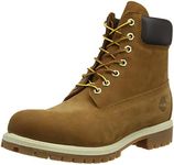 Timberland Men's 6 inch Premium Waterproof Boot, Rust Nubuck, 10