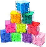 10PACK Money Maze Puzzle Box with 10 Colors-Unique Money Gift Holder Box -Fun Maze Puzzle Games for Kids and Adult Birthday