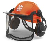 Husqvarna Forest Functional Professional Chainsaw Helmet Flourescent orange