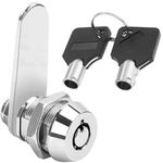 Litensh Thread Tubular Cam Lock 16mm, 5/8" Mailbox Lock Cabinet Cylinder Lock for Door Drawer Cupboard Letterbox with Keys Alike (1, 16mm)