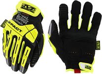 Mechanix Wear - Hi-Viz M-Pact CR5 Gloves (Large, Black/Fluorescent Yellow)