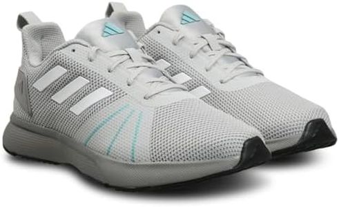 Adidas Mens Fluidglow M Stone/FTWWHT/ACIMIN/DOVGRY Sneaker - 10 UK (EX2099), Grey