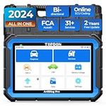 TOPDON Car Diagnostic Tool ArtiDiag Pro with Online-Coding and Bi-Directional Control, Full Systems Diagnosis Obd2 Scanner with 31+Maintenance Services, 2-Year Free Update, Blue