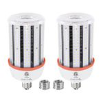 1000W Equivalent Led Corn light bulbs, 15000 Lumen LED Corn Bulb 100W 5000K Daylight White Lamp,E26/E39 Medium Mogul Base,2-Pack Large Area Lights For Outdoor Indoor Warehouse Garage High Bay Lighting