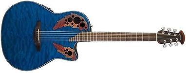 Ovation Celebrity Elite Plus Acoustic-Electric Guitar - Caribbean Blue