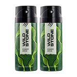 Wild Stone Forest Spice Deodorants for Men, Pack of 2 (150ml each)