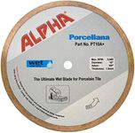 10" Alpha Porcellana Wet Diamond Bl