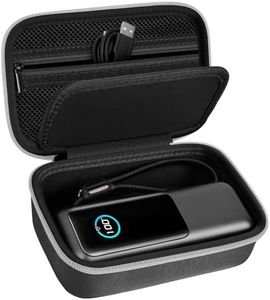 Case Compatible with Anker Prime Power Bank, 27,650mAh 3-Port 250W& for Prime USB C Charging Station, Storage Travel Holder for Anker Prime Charging Base, Portable Chargers, Cable, Adapter (Box Only)