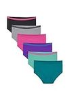 Fruit Of The Loom Girls Assorted Seamless Briefs, 6 Pack, 14-16 - (Color May Vary)