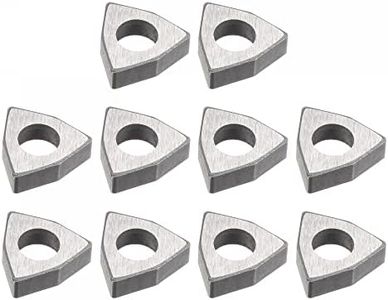 uxcell Carbide Insert Seat Shim MW0804 Turning Tool Thread Lathe Shim Seats 10Pcs
