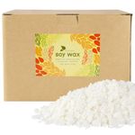 10 lb Soy Wax DIY Candle （Flakes & Soft）,Natural Soy Wax Candle