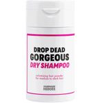 Drop Dead Gorgeous Non Aerosol Dry Shampoo Volume Powder by Handmade Heroes | 1.8oz | 100% Natural and Vegan, Sustainable and Aerosol Free | For Medium and Dark Hair Brunette | Suitable for Air Travel