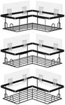 UUlioyer Corner Shower Caddy 3-Pack