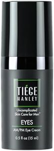 Tiege Hanley Mens Under Eye Cream for Dark Circles, EYES (2-Pack) - Eye Cream for Puffiness & Bags Under Eyes - Firming Anti-Aging Eye Wrinkle & Fine Lines Cream - Tightening Eye Bags Treatment (2)