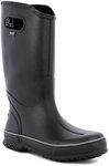 Bogs Men's Rain Boot, Black, 10 UK 