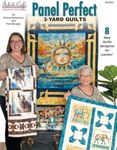 Fabric Cafe Panel Perfect 3-Yard Quilts Book – 8 Easy Quilt Patterns for Panels – Use with 1-Yard Cuts – Beginner Friendly Quilting Book with Diagrams & Fabric Guides